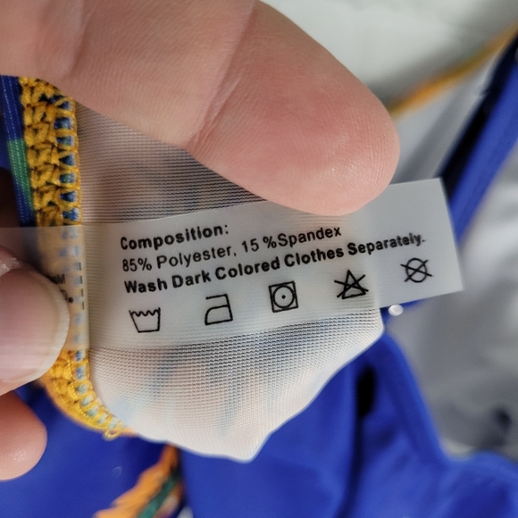 ROSEGAL | sunflower flowy swim bathing suit bikini top - Picture 5 of 8